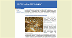 Desktop Screenshot of mycoplasmapneumoniae.org